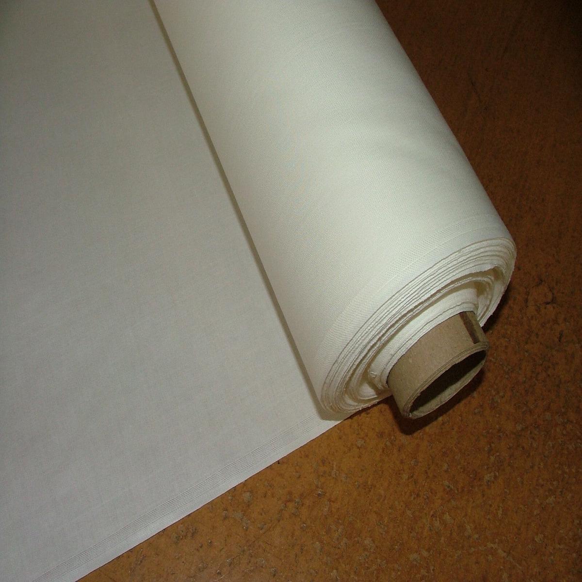22 Metres Chalk Solprufe Cotton Sateen Washable Curtain Lining Fabric