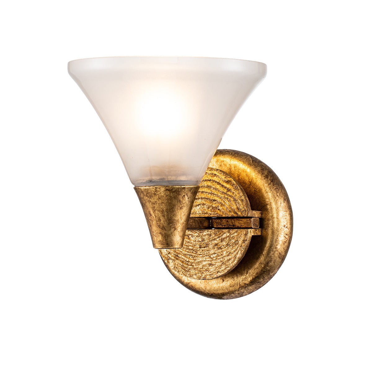 Lucas + McKearn Lemoine 1 Light Bath Bar in Gold Leaf