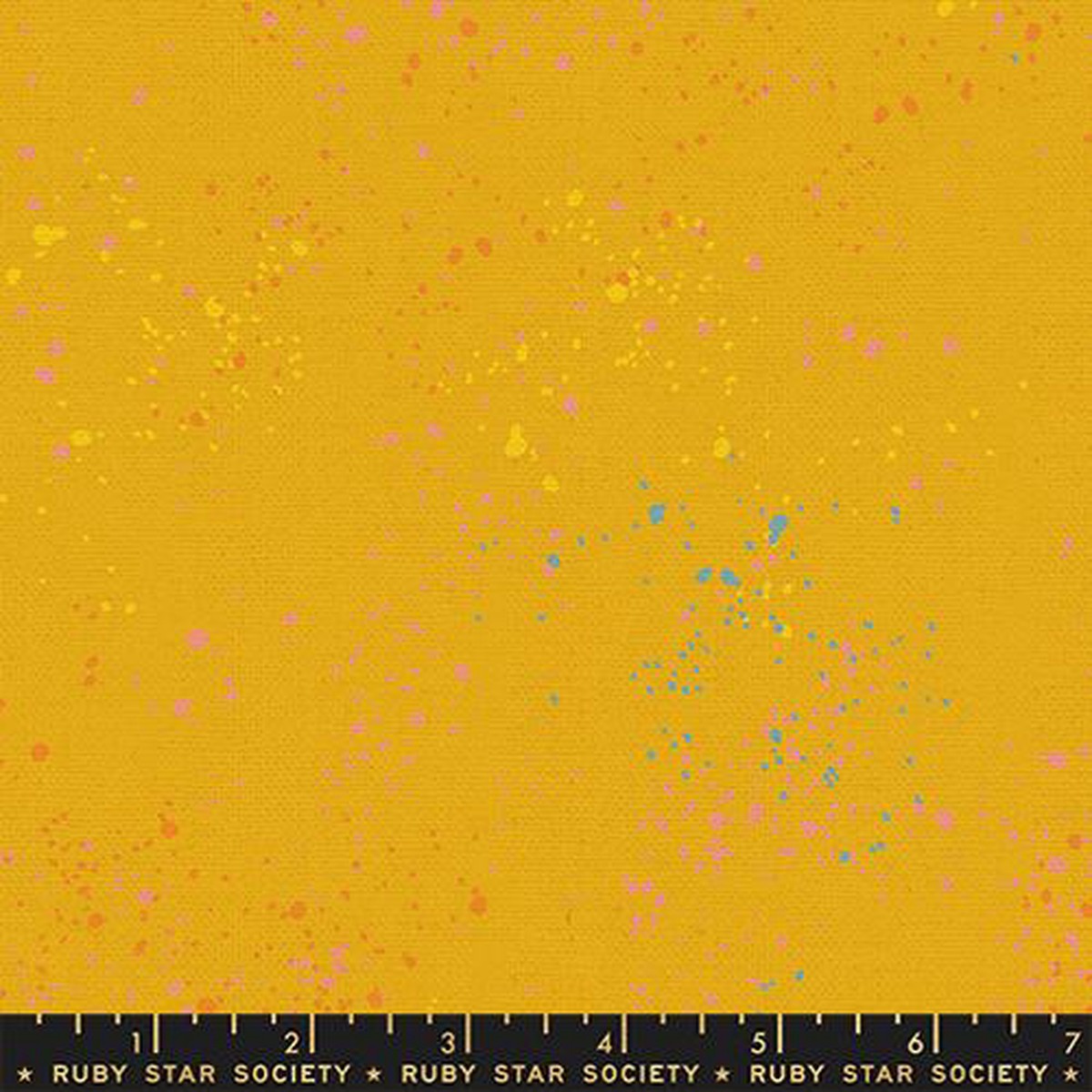 Ruby Star - Speckled Canvas - Goldenrod - RS1117 112L