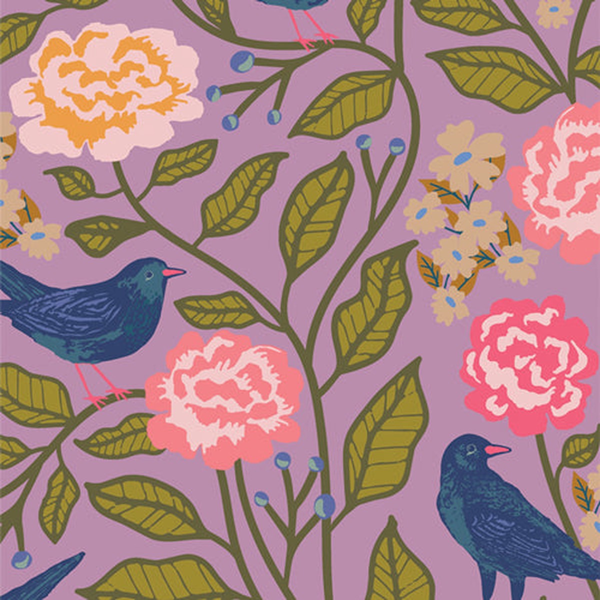 Starling by Maureen Cracknell - Blackbird in Canopy