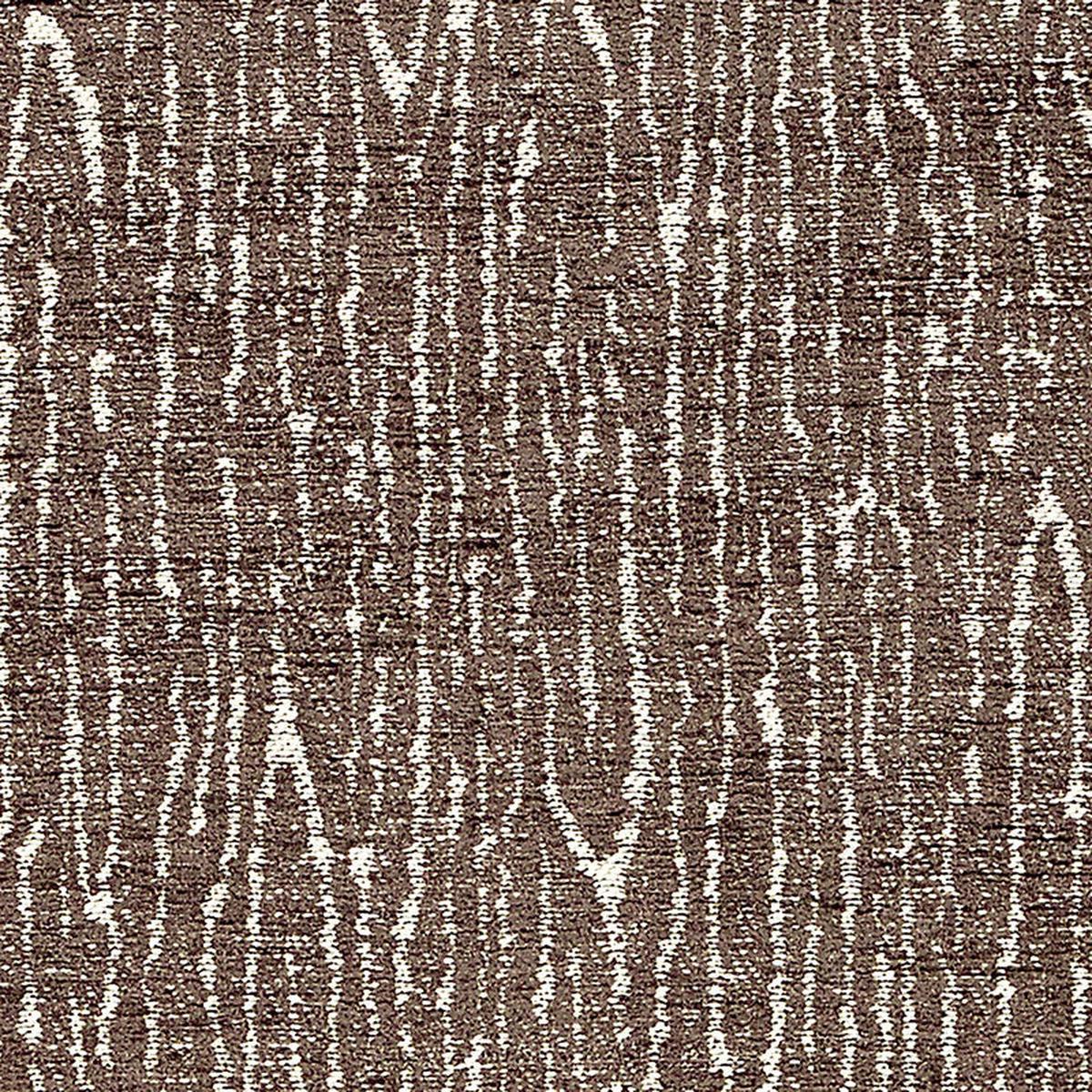 Faux Bois Chenille Walnut Fabric