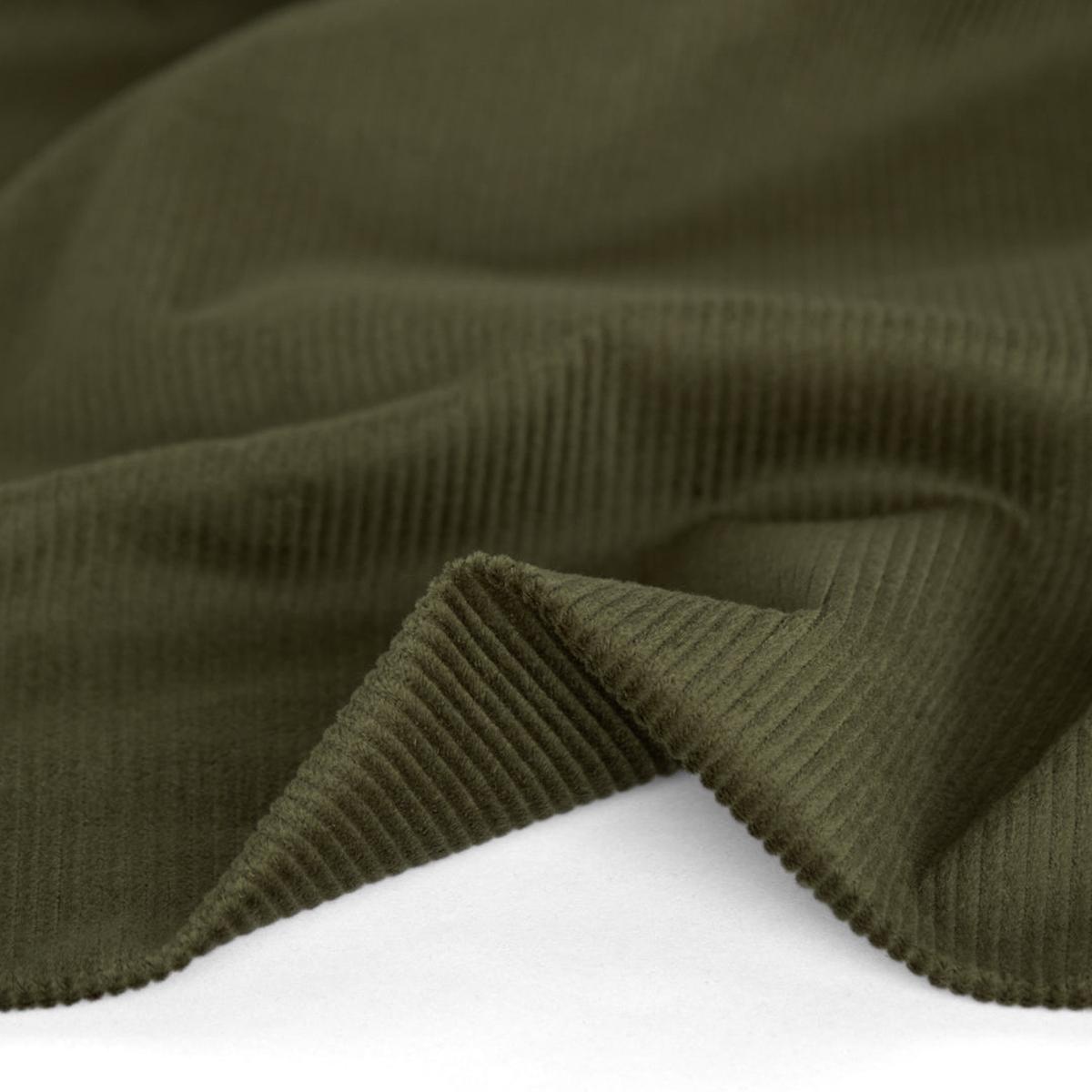 Stretch Cotton Corduroy - Caper