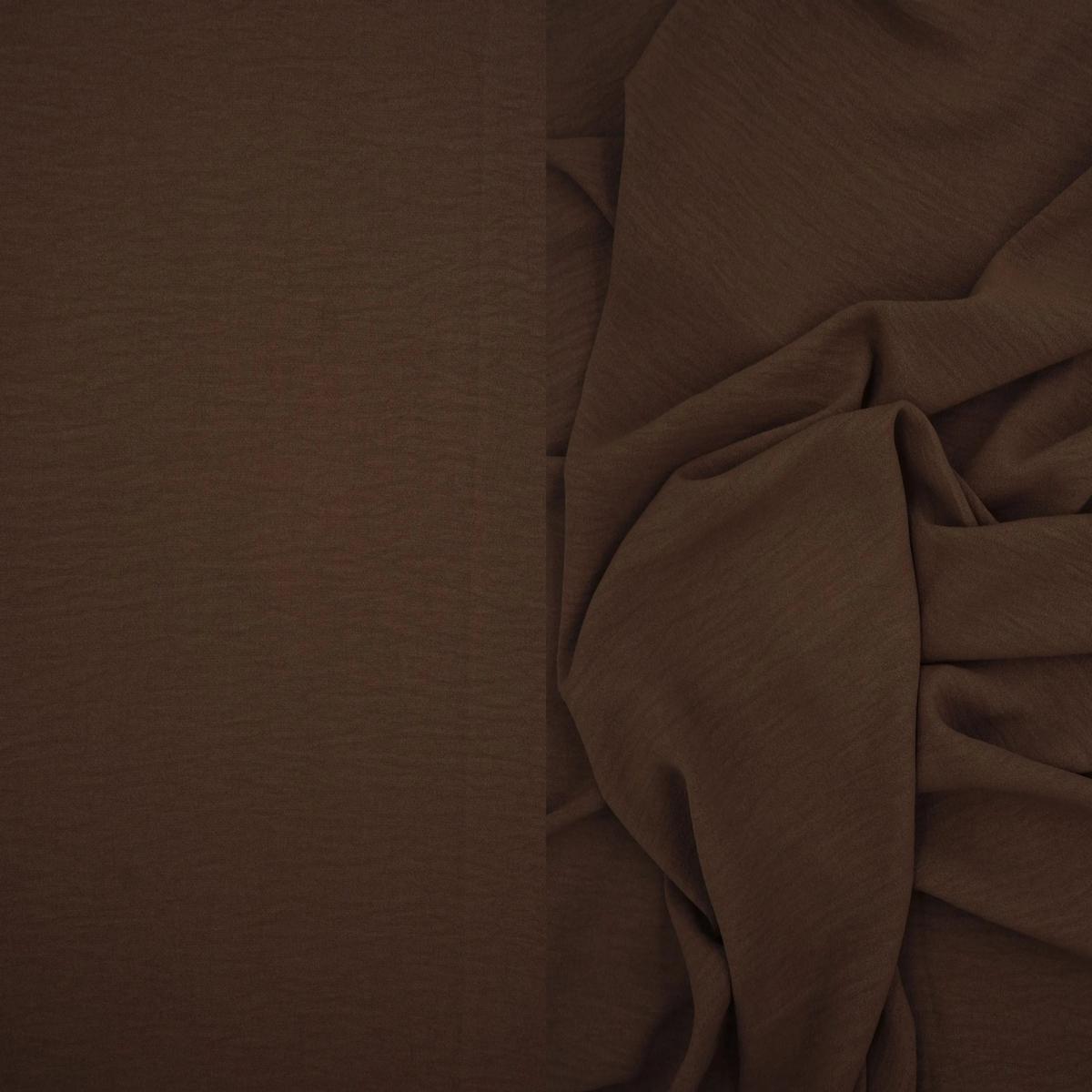 Airflow Solid Woven Fabric - POP4178 - BROWN ASH