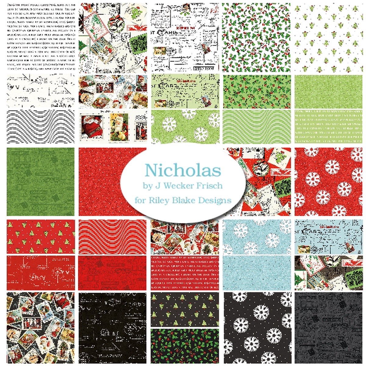 Nicholas Fat Quarter Bundle
