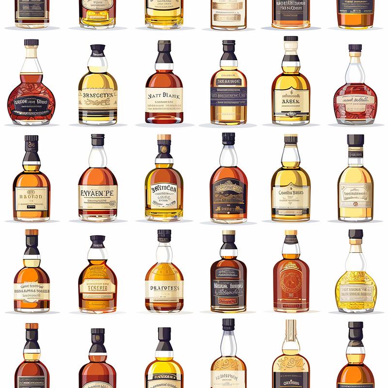 Scottish Whiskey Pattern 7 Quilting Cotton Fabric