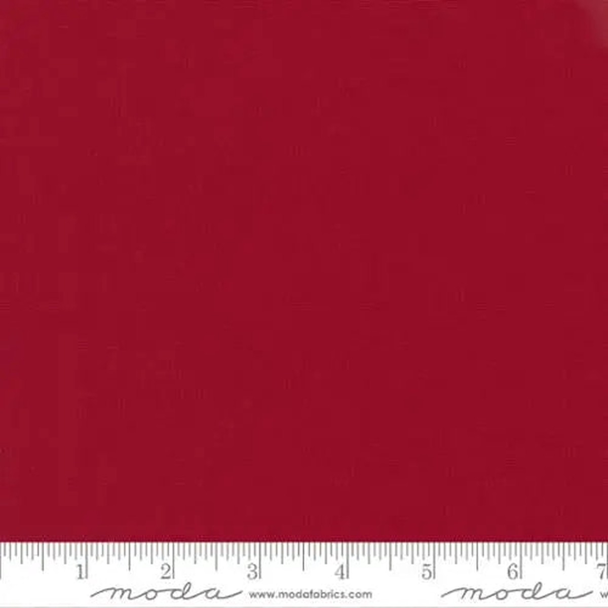 Country Red Bella Solids 44"/45" Fabric Per Yard