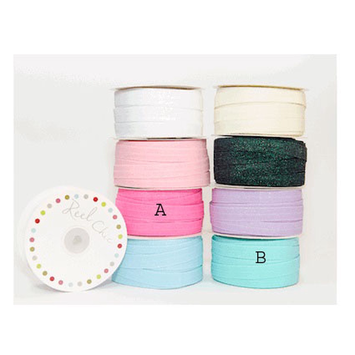 Glitter Headband Elastic 16mm Aqua