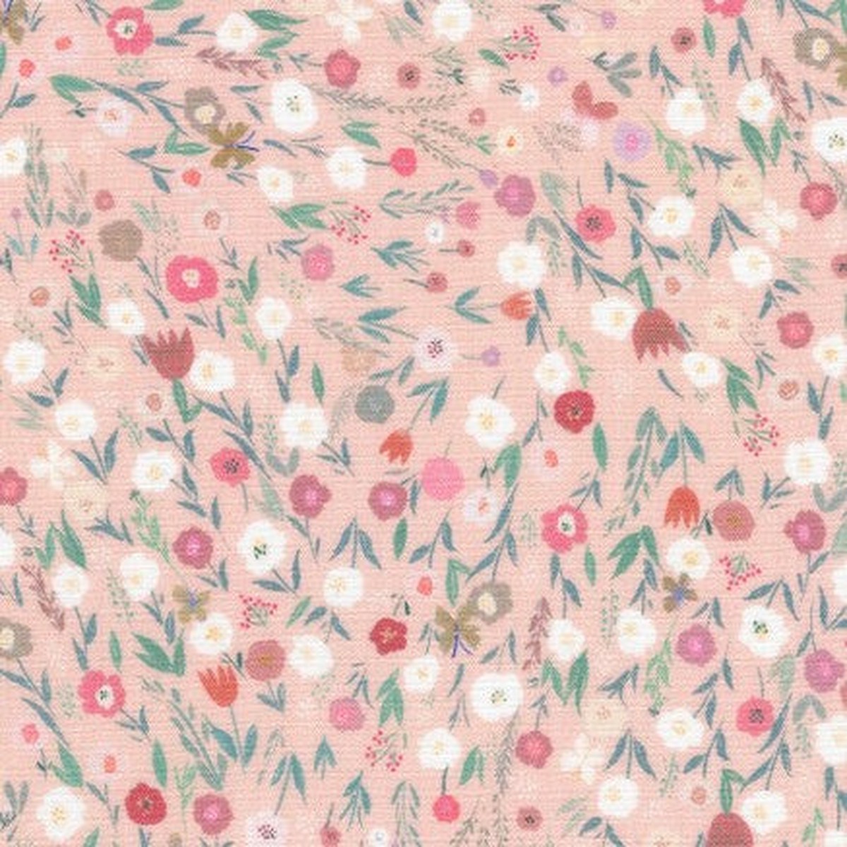Robert Kaufman - Deer Wild - Rose