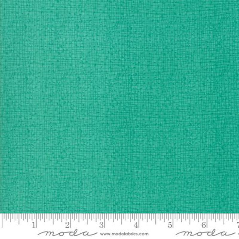 Thatched Quilt Fabric - Blender in Peacock - 48626 77