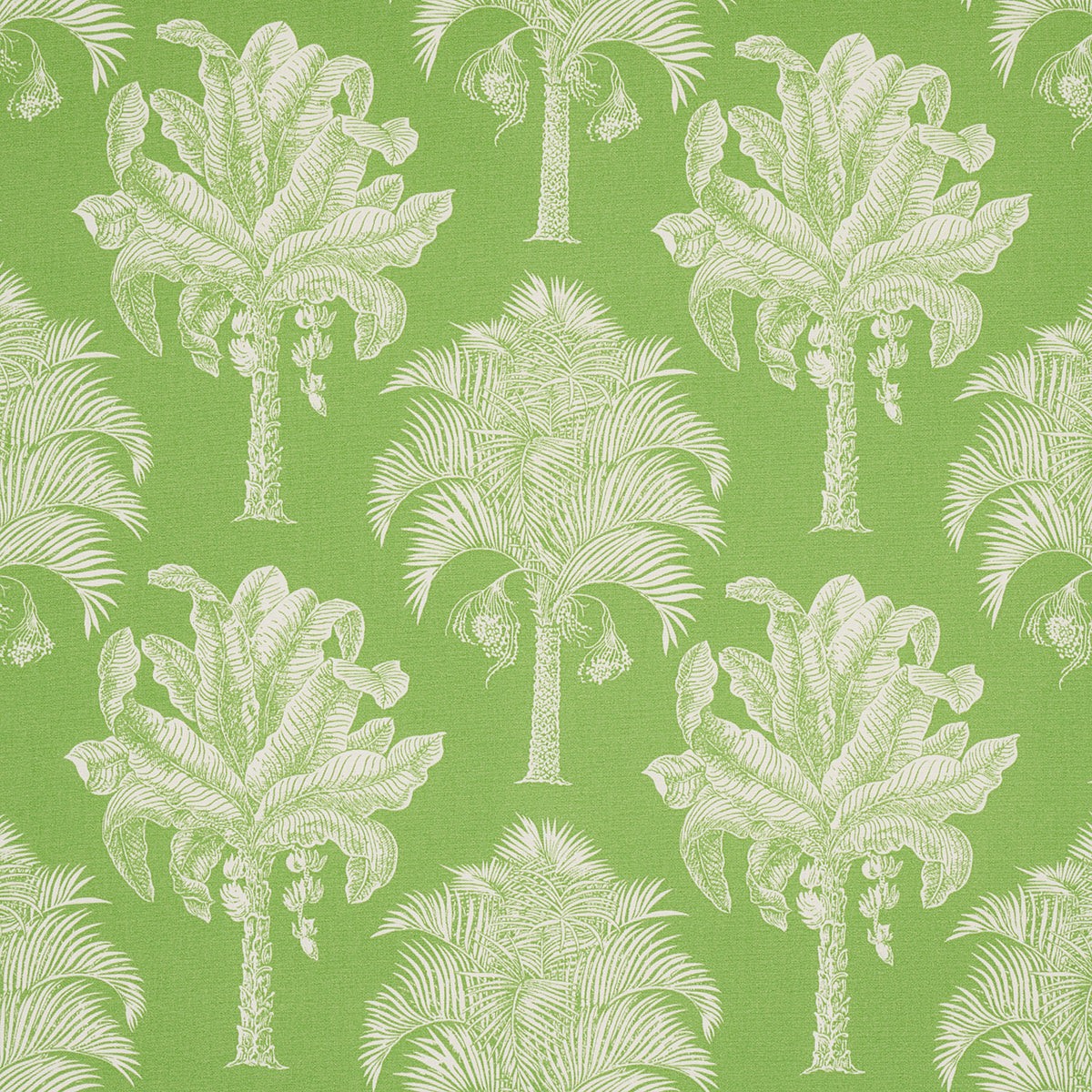 Grand Palms Indoor Outdoor Green Fabric