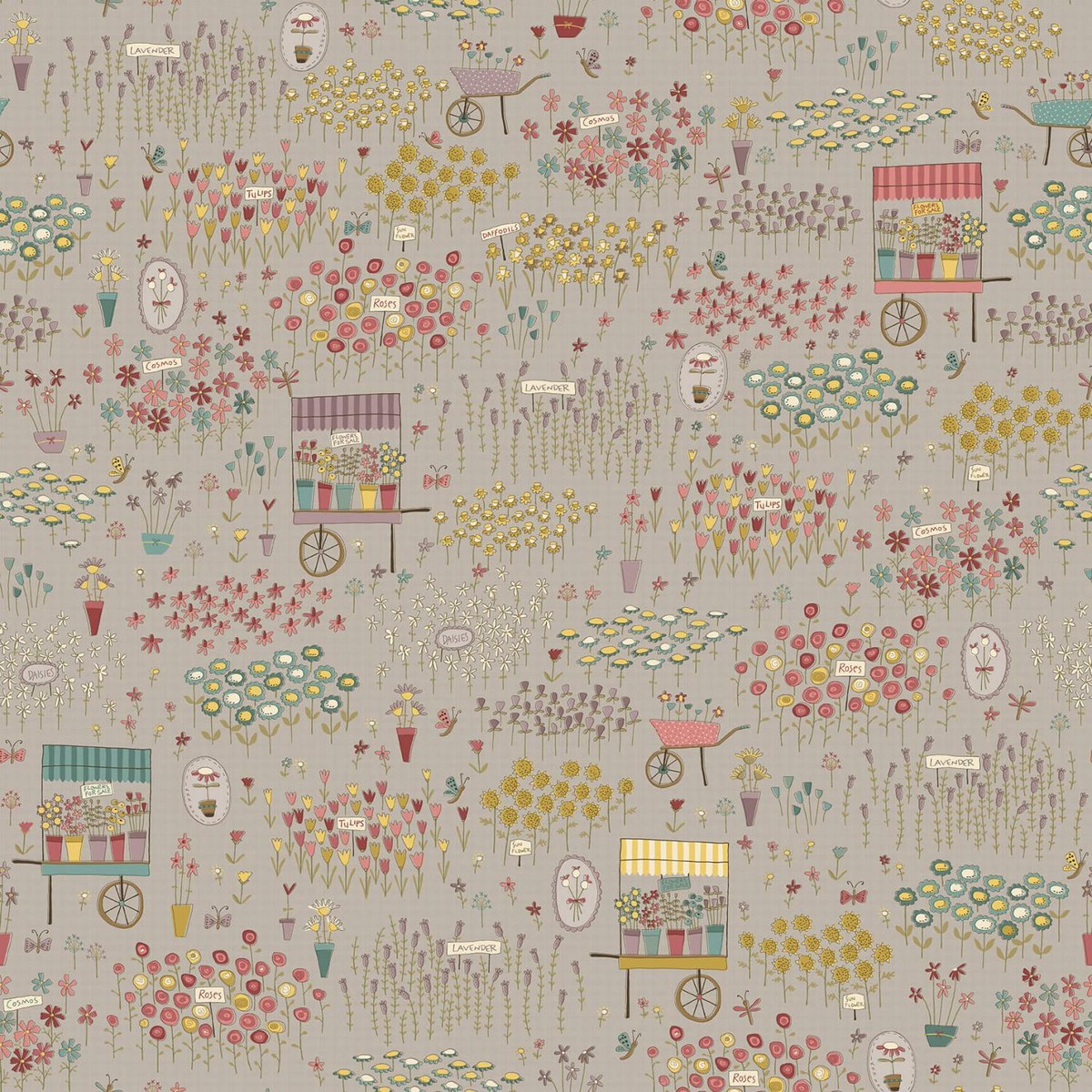 Market Garden - Garden Shop on Grey