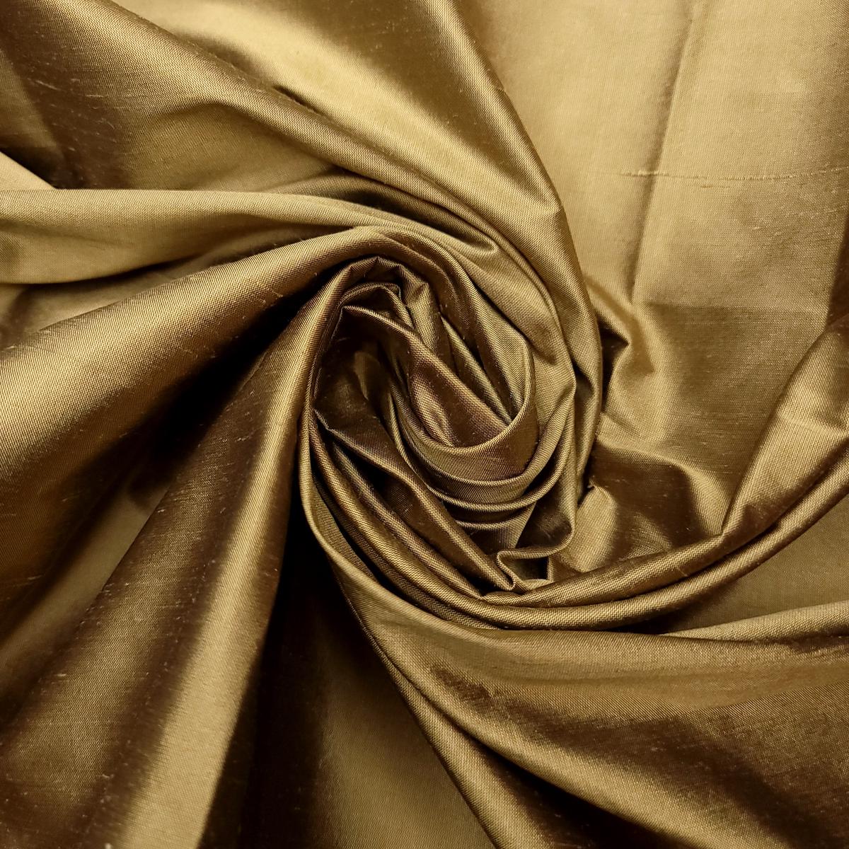 Gold Box - Taffeta Silk Woven - Dark Gold - 2M Bundle
