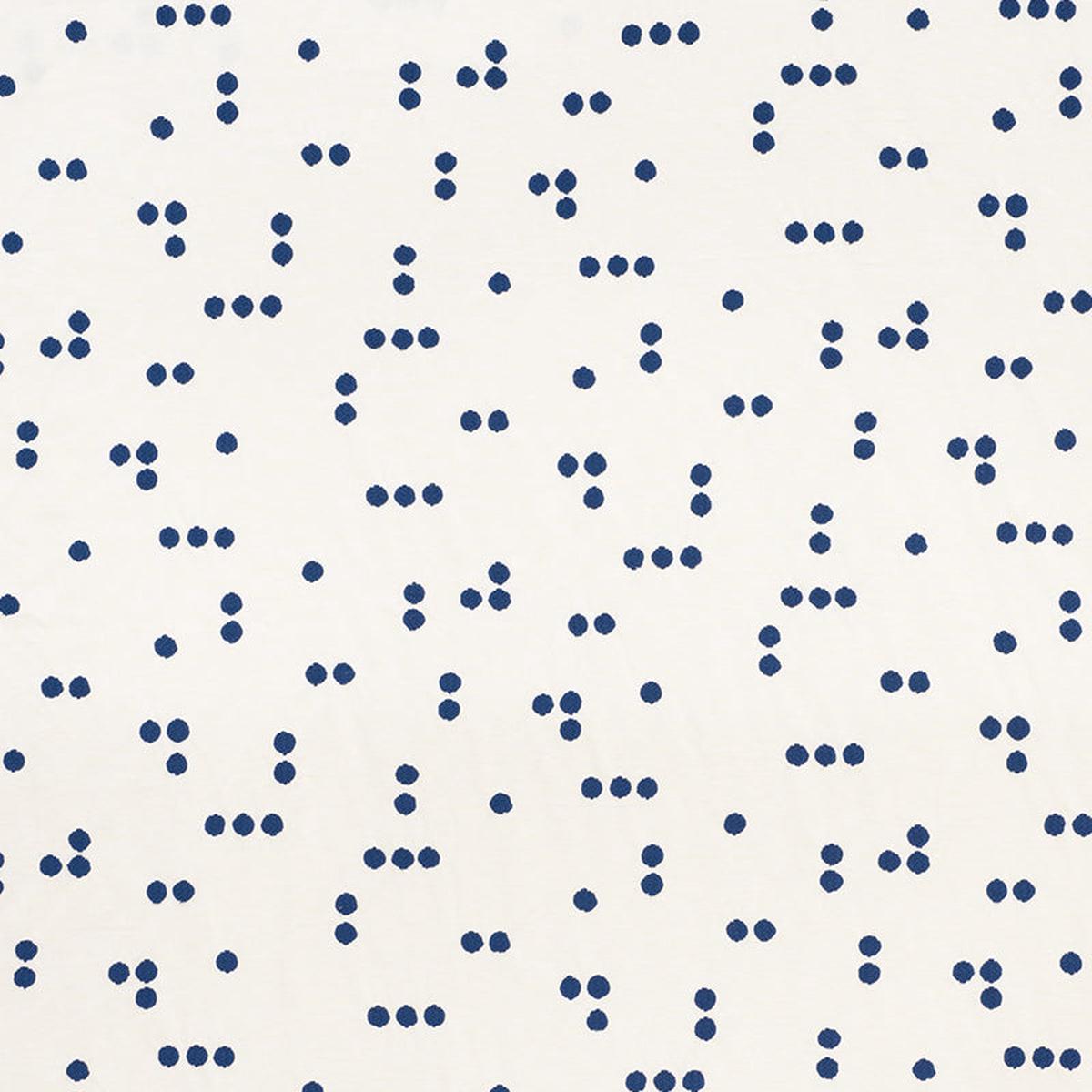 Great Rock Embroidery Navy Fabric