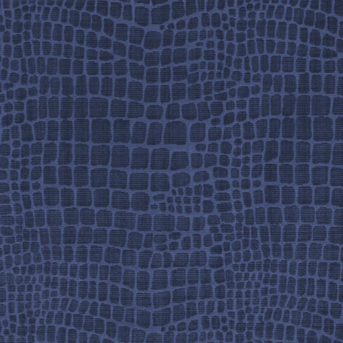 8023140.50.0 CROC VELVET SAPPHIRE - BRUNSCHWIG & FILS Fabric - YARD