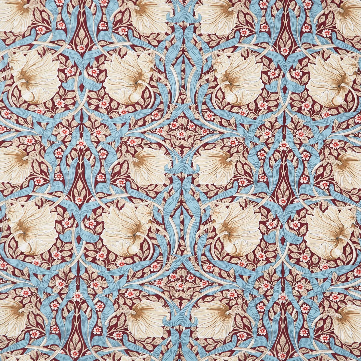 Lodden - Small Pimpernel Tealberry Yardage