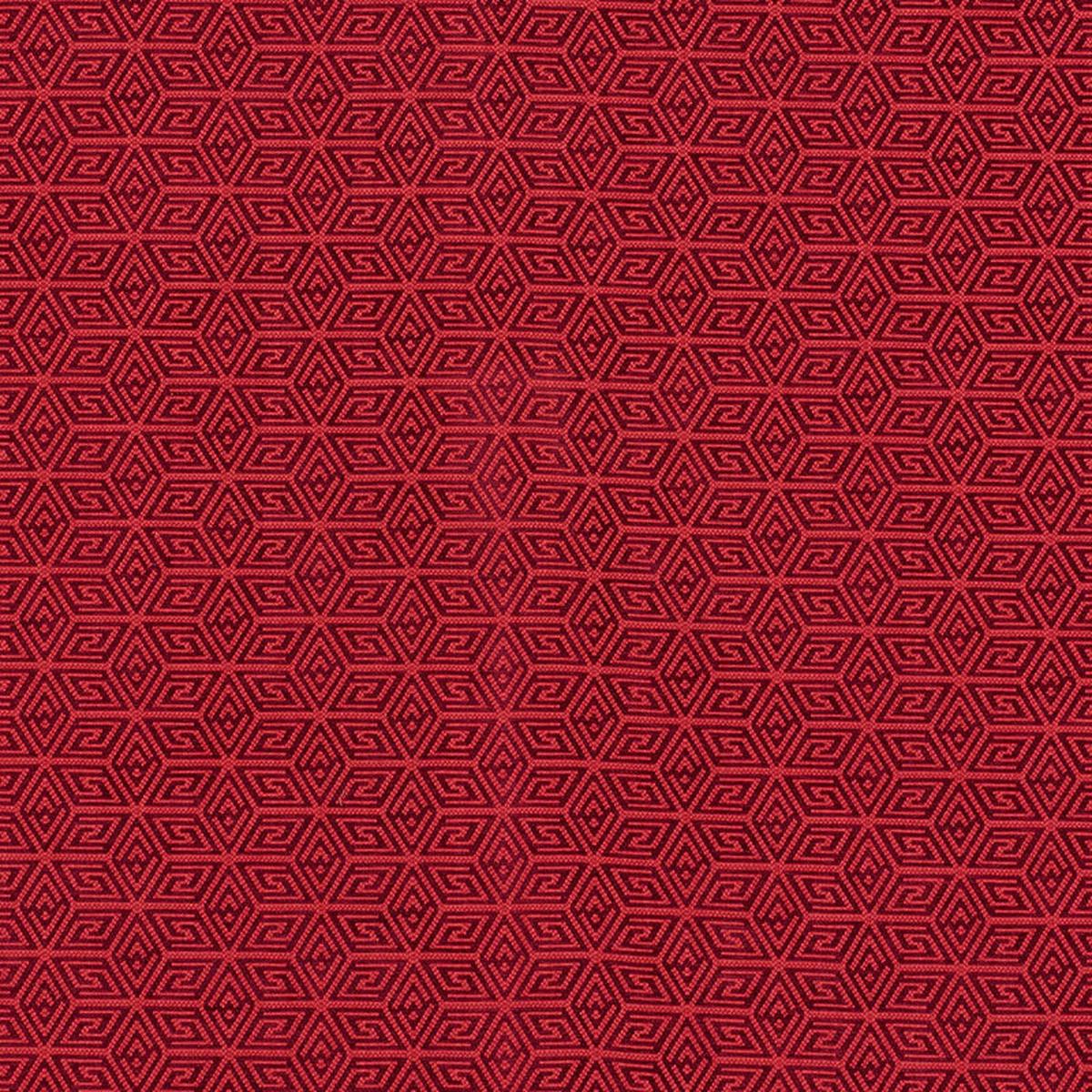SCHUMACHER CHROMA COSMATI CHENILLE PATTERN WOVENS,CHENILLE PATTERN WOVENS,CHENILLE BERRY - 68744
