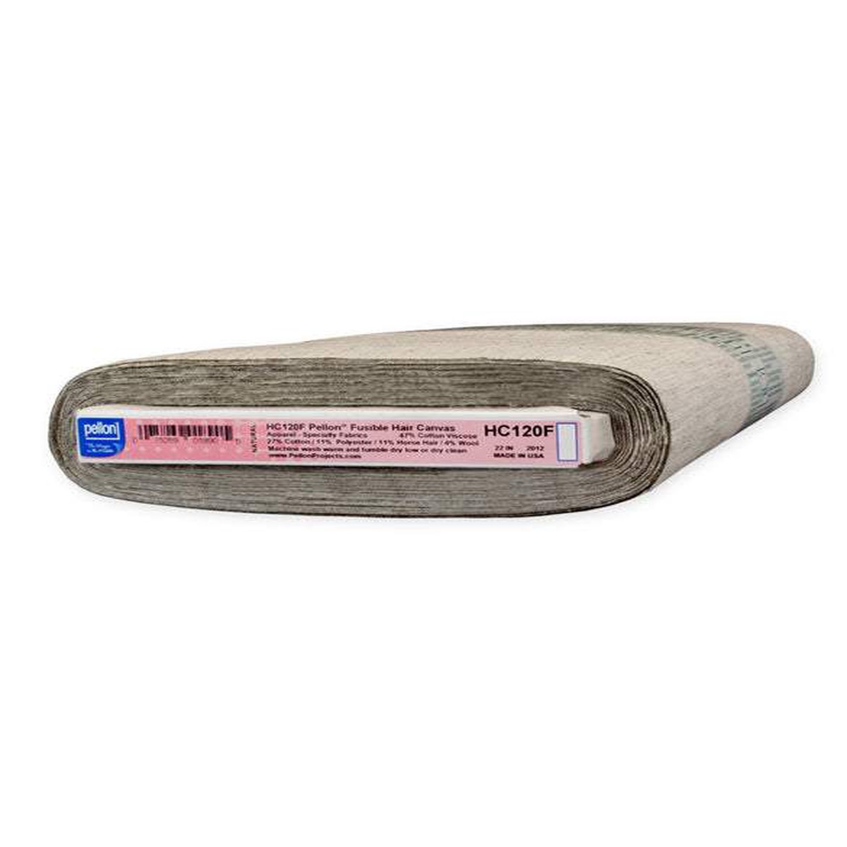 Pellon HC120F Iron-On Hair Canvas Natural