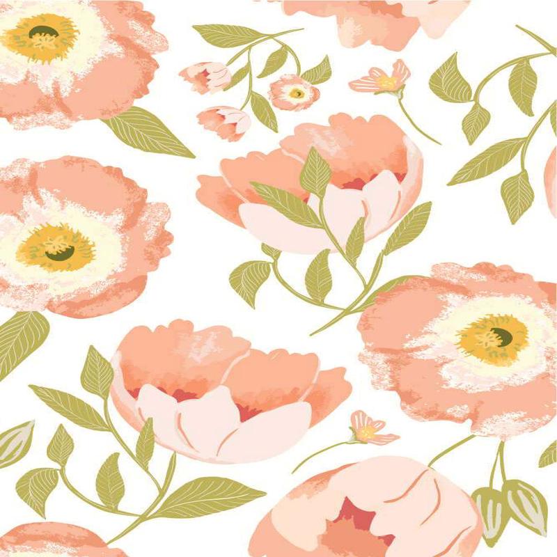 Unicorn Dreams Fanciful By Ginger Deverell For Poppie Cotton White