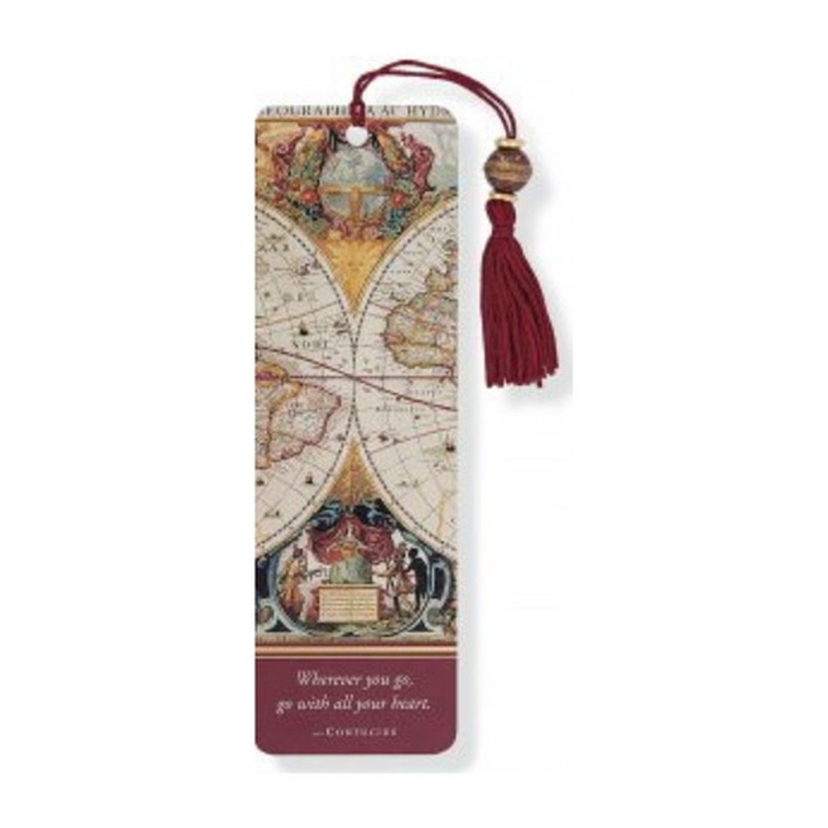 Beaded Bookmark - Old World