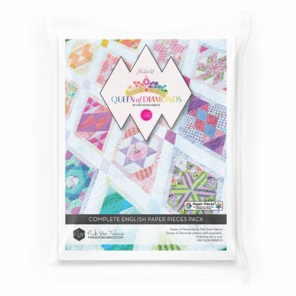 Tula Pink's Queen Of Diamonds Complete Piece Pack