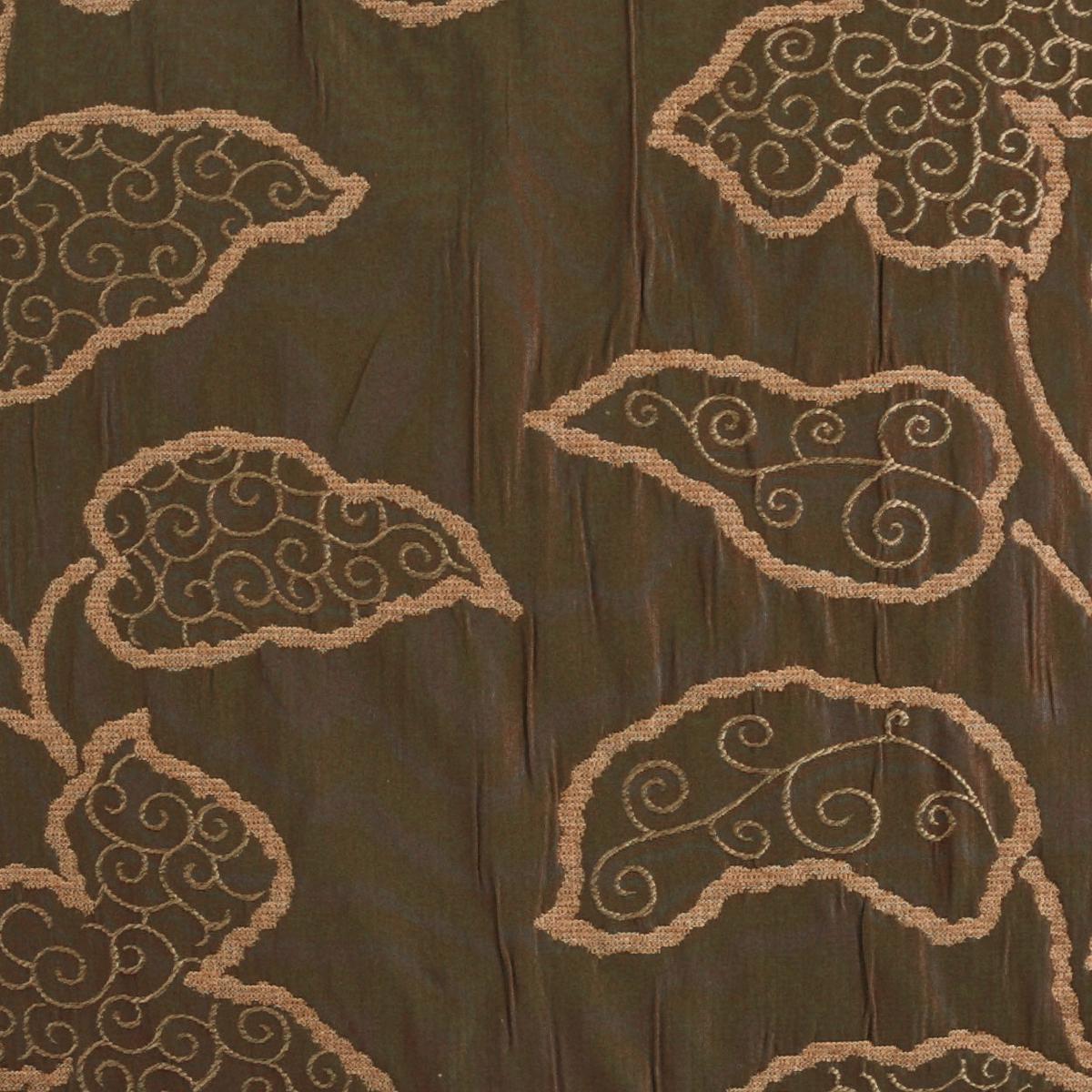 D.V. KAP HOME 2049-C-YARD Lyric Fabric - Chocolate Floral Brown - Lyric