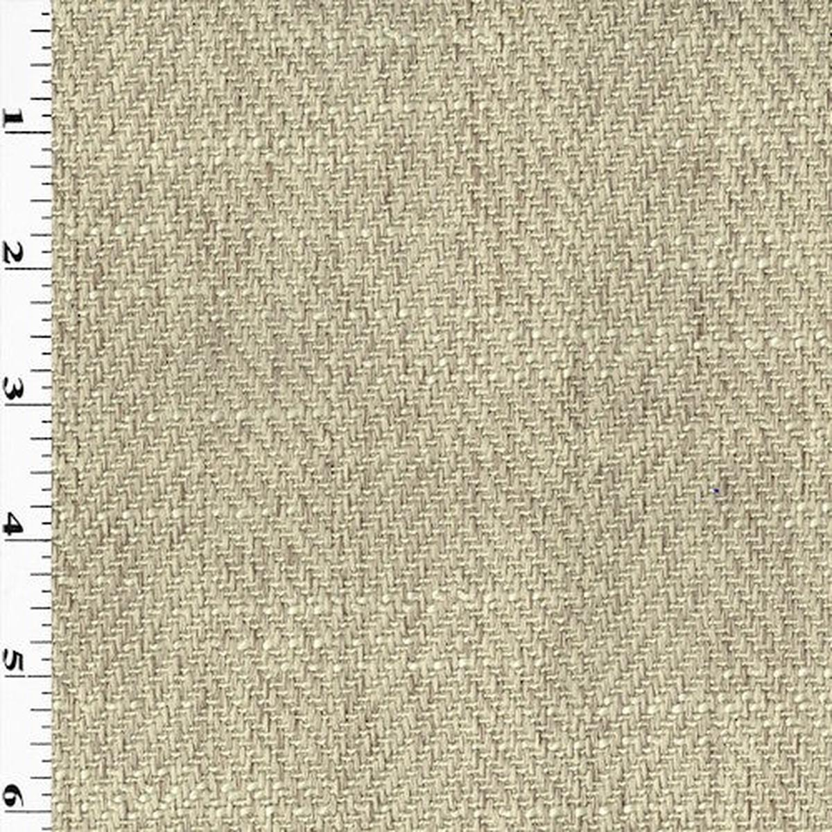 2 YD PC-Beige Textured Herringbone Woven Home Decorating Fabric