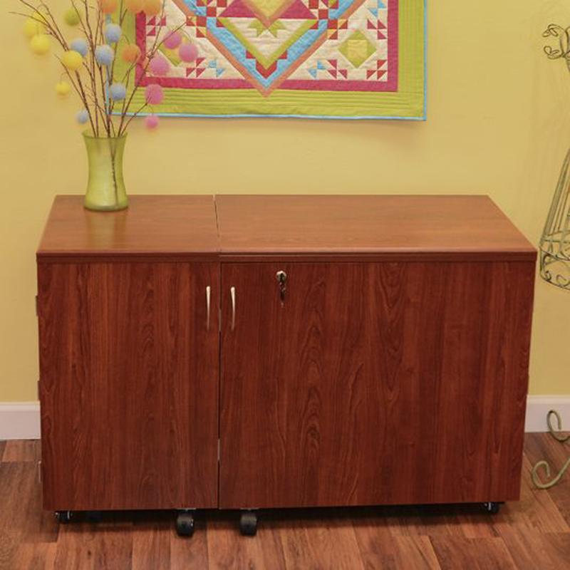 Aussie Sewing Cabinet - Teak