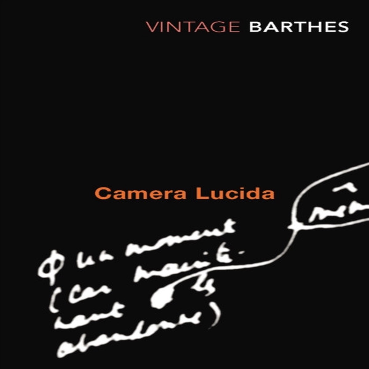 Camera Lucida by Roland Barthes