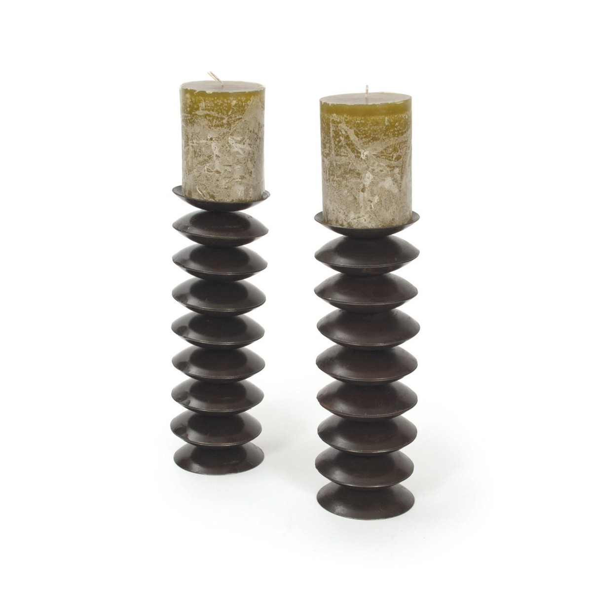 Go Home Ltd - Disc Candlesticks