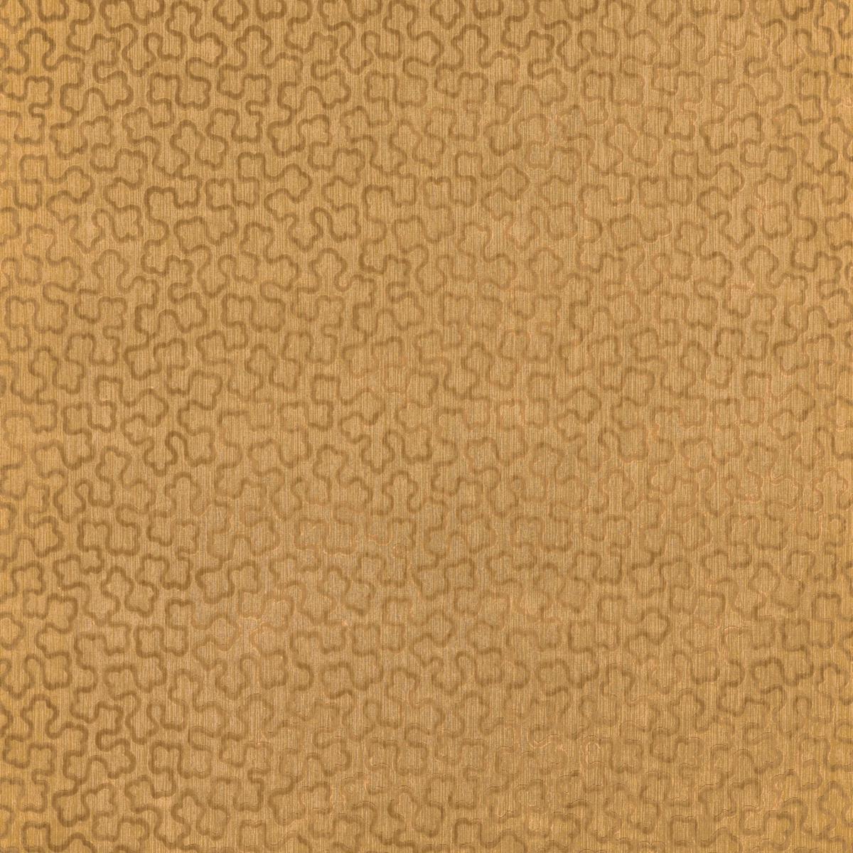 Trefolia Velvet Amber Fabric