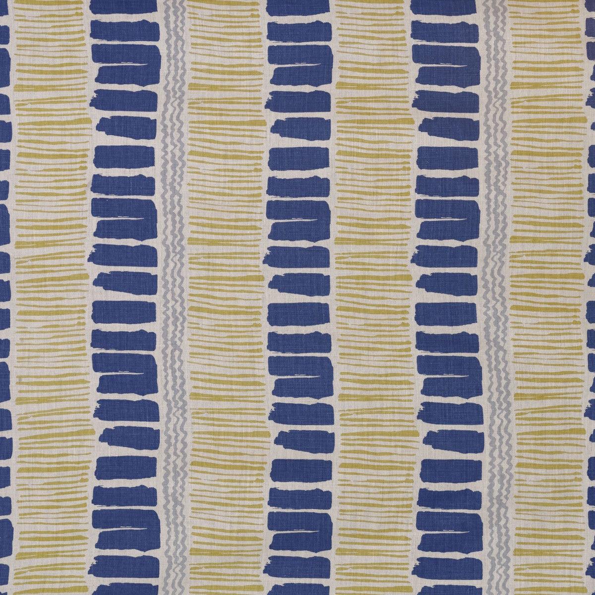 Saltaire-Indigo/Yellow/Aqua