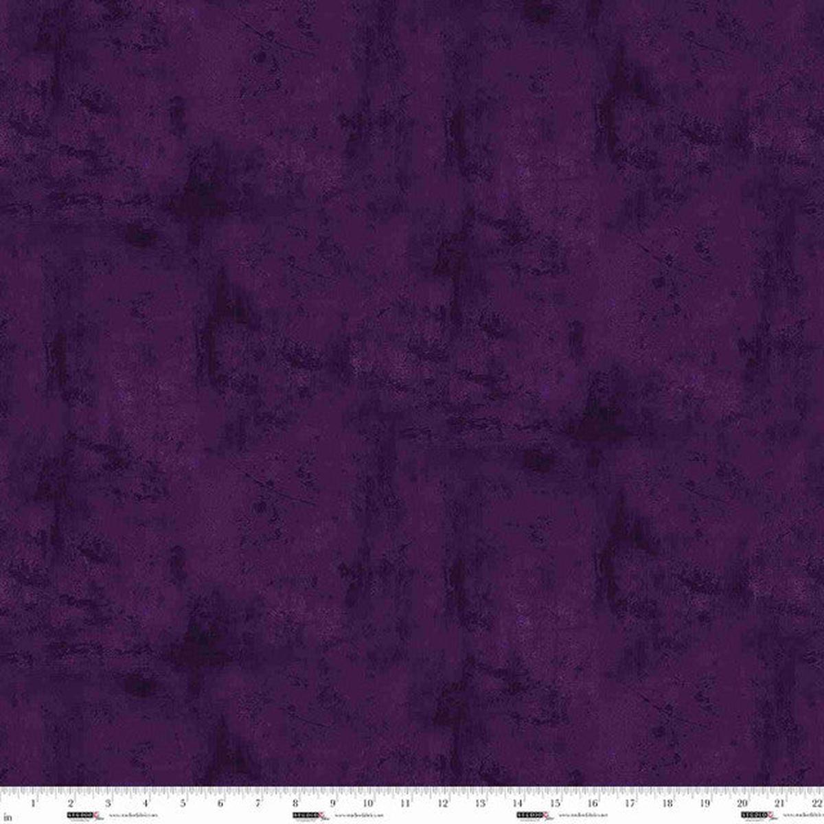Eggplant Surface Design Funny Girl 44"/45" Cotton Fabric