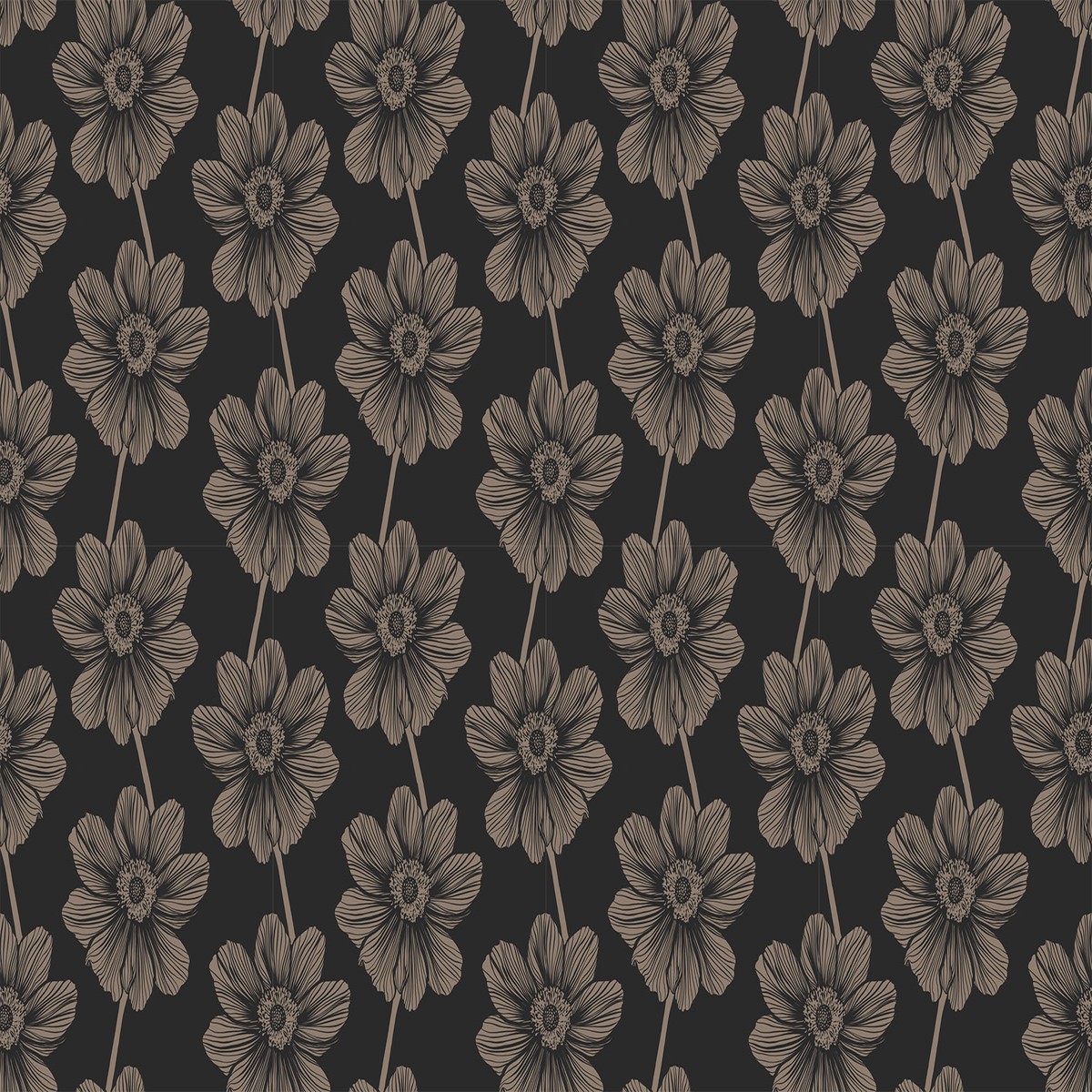 Indelible Anemone Silvertone