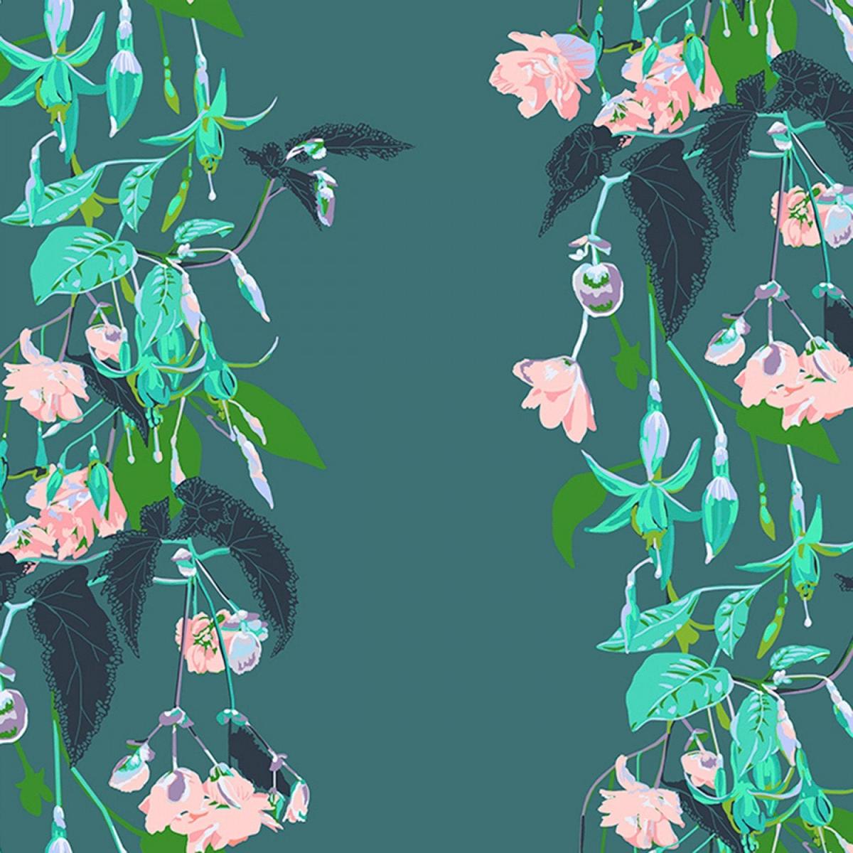 Fabric Name Drop in Tropical from Anna Maria Horner's Conservatory Collection for Free Spirit. PWAM003