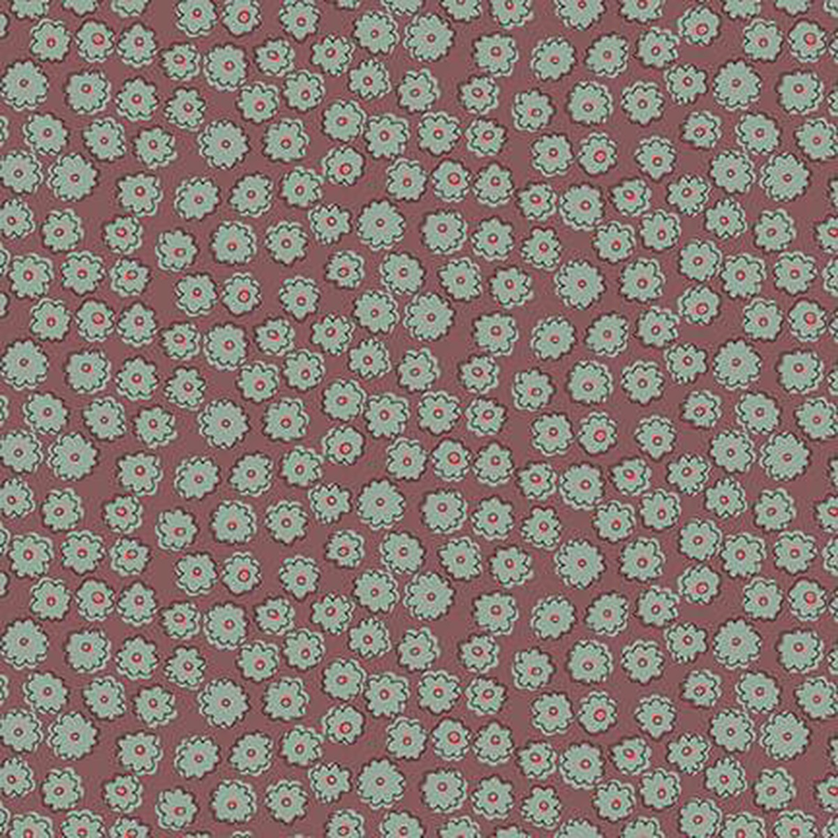 Market Garden-Small Flowers on Raisin