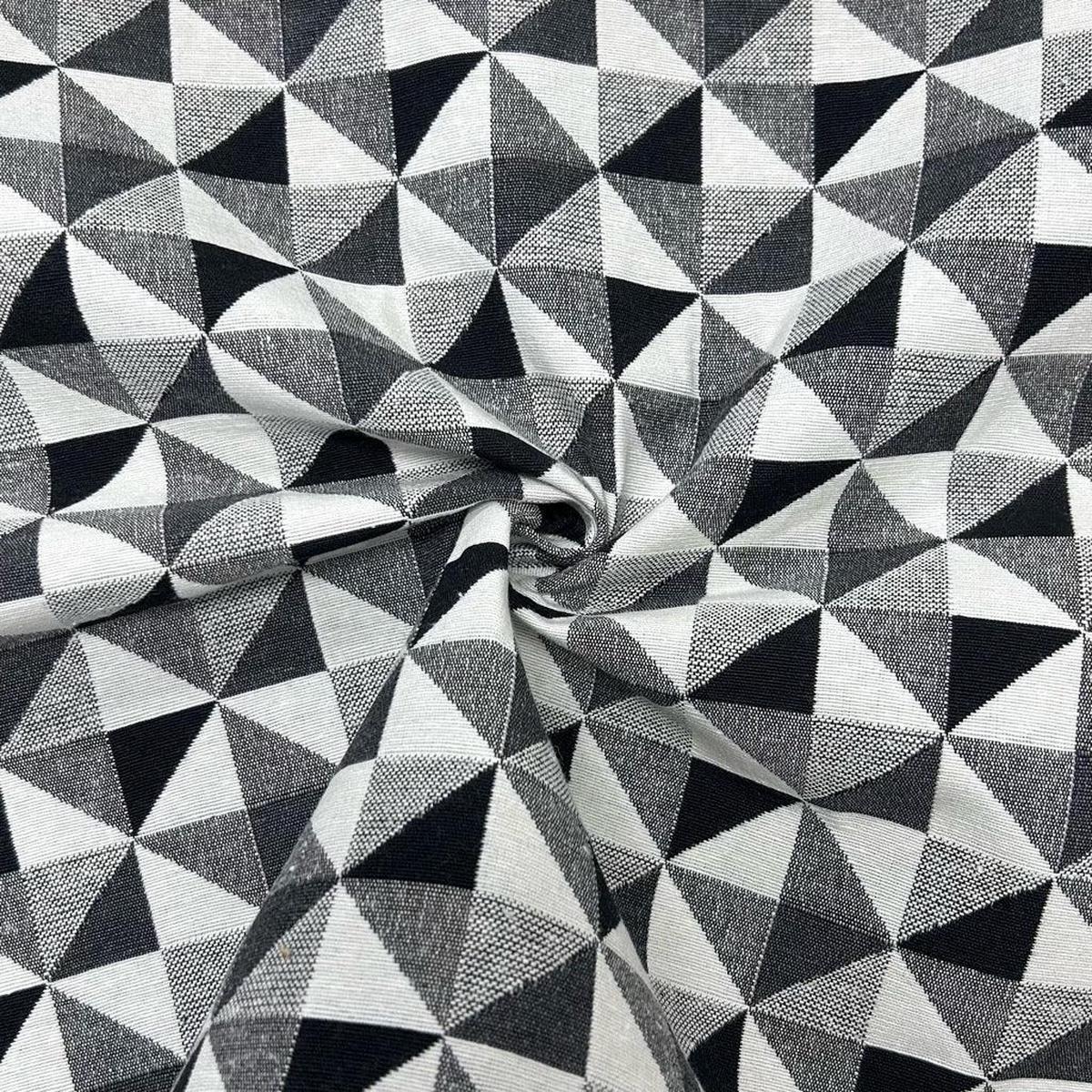 Black and White Big Holland Tapestry Fabric