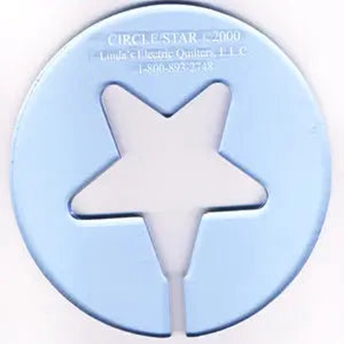 Circle 9"/ Star 6" Template