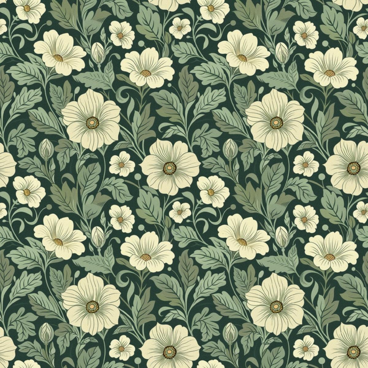 Heritage Garden Pattern 3 Quilting Cotton Fabric