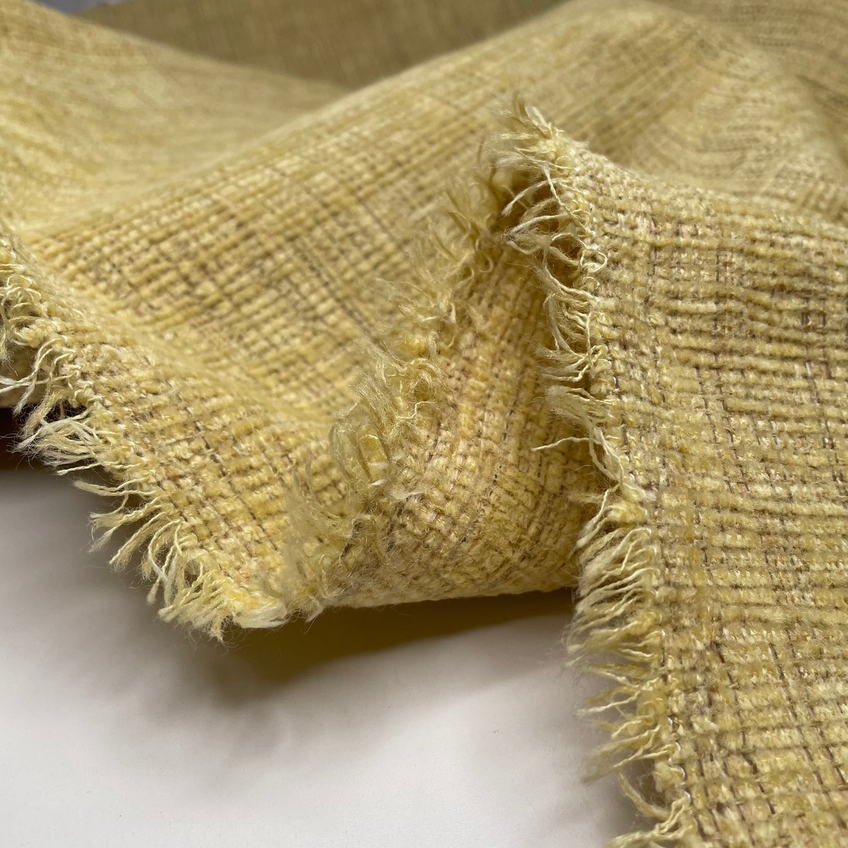 Yellow Brick Road - Tweed Acrylic Woven - Yellow - 1.65M Bundle