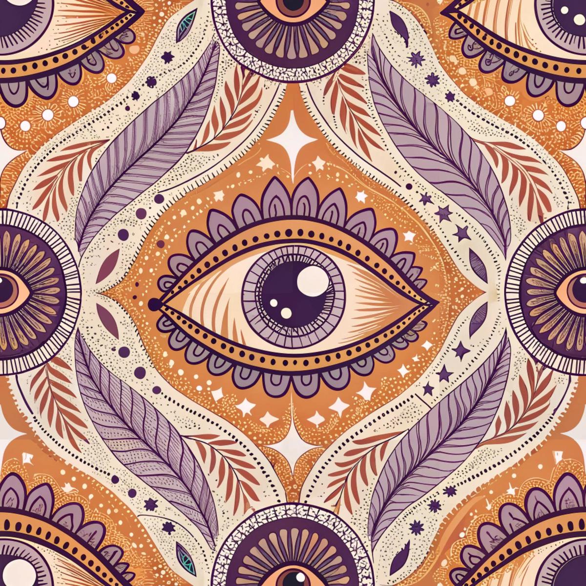 Groovy Time Pattern 26 Quilting Cotton Fabric