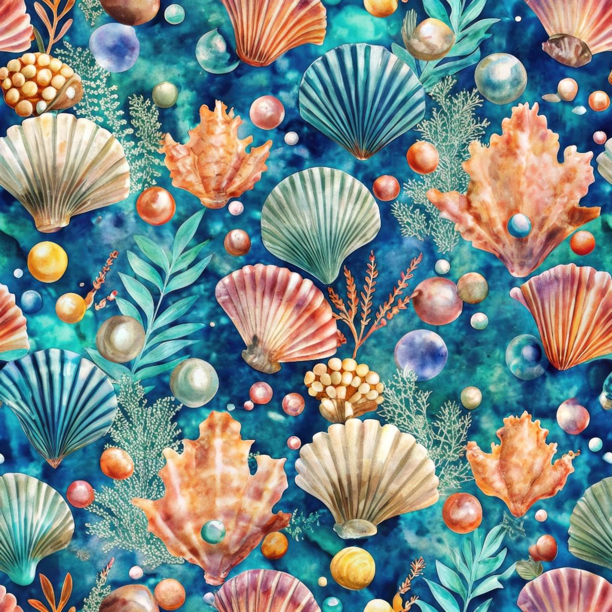 Oceanic Opulence Pattern 10 Quilting Cotton Fabric