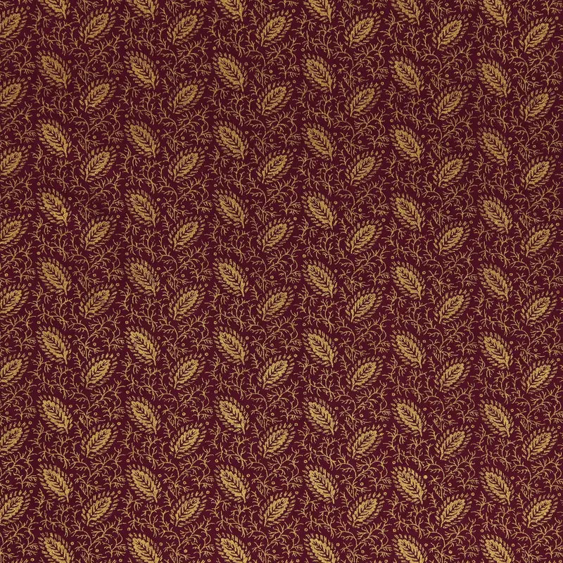 Harvest Keepsakes Fabric Collection - Elegant Foliage Wine