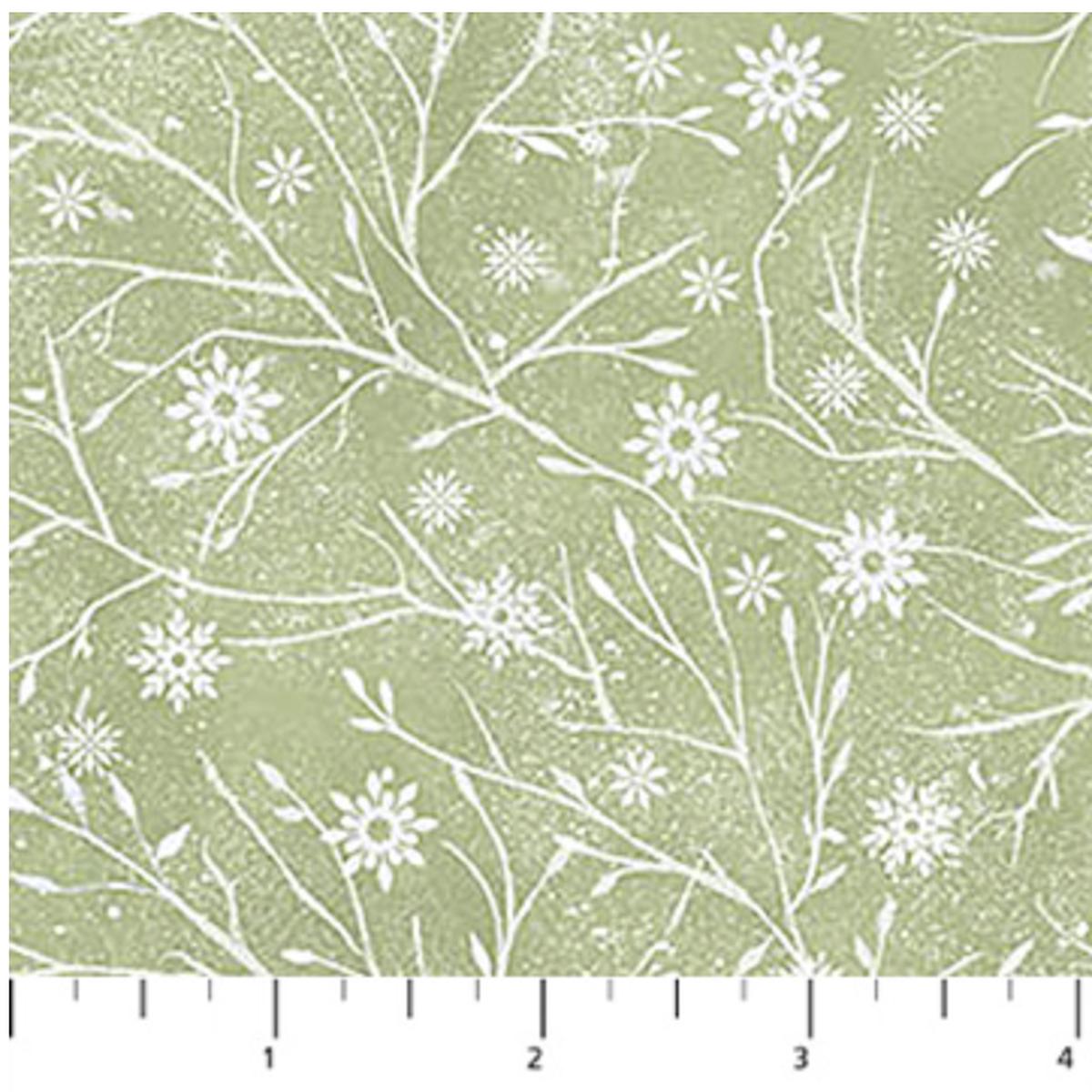 The Christmas Mouse-Flannel-Twig Blender green