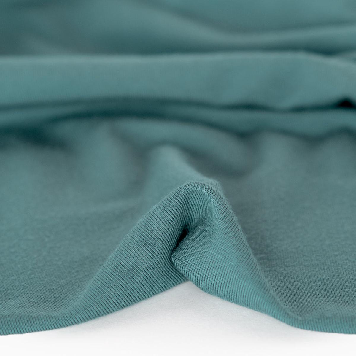 Bamboo Jersey Knit - Dusty Teal