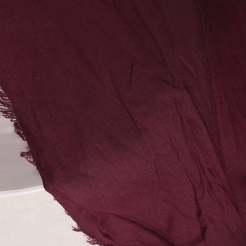 Maroon 30s Liva Heavy Rayon Plain Mill Dyed Fabric 56" - 21 kg