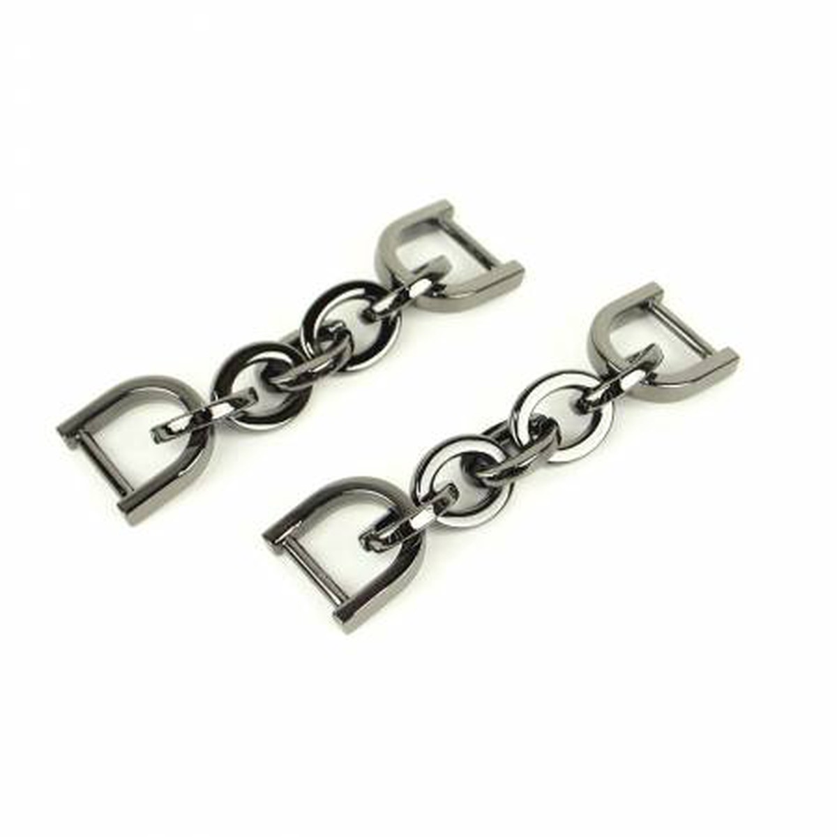 Chain Strap Connectors Black