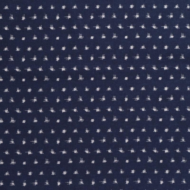 Japanese Printed Kasuri Pattern, Kasuri-gara (smaller dots)