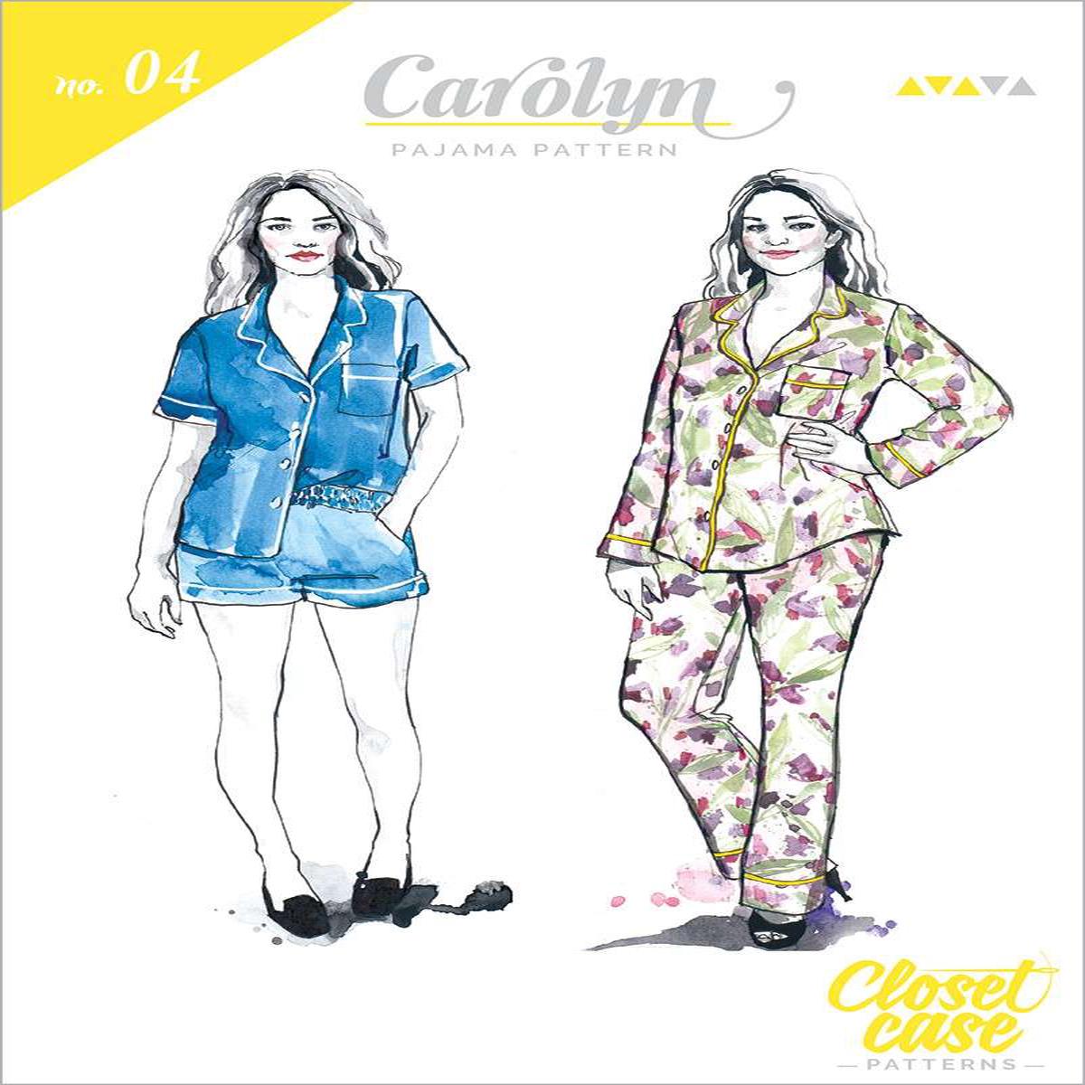 Carolyn Pajamas Pattern by Heather Lewenza