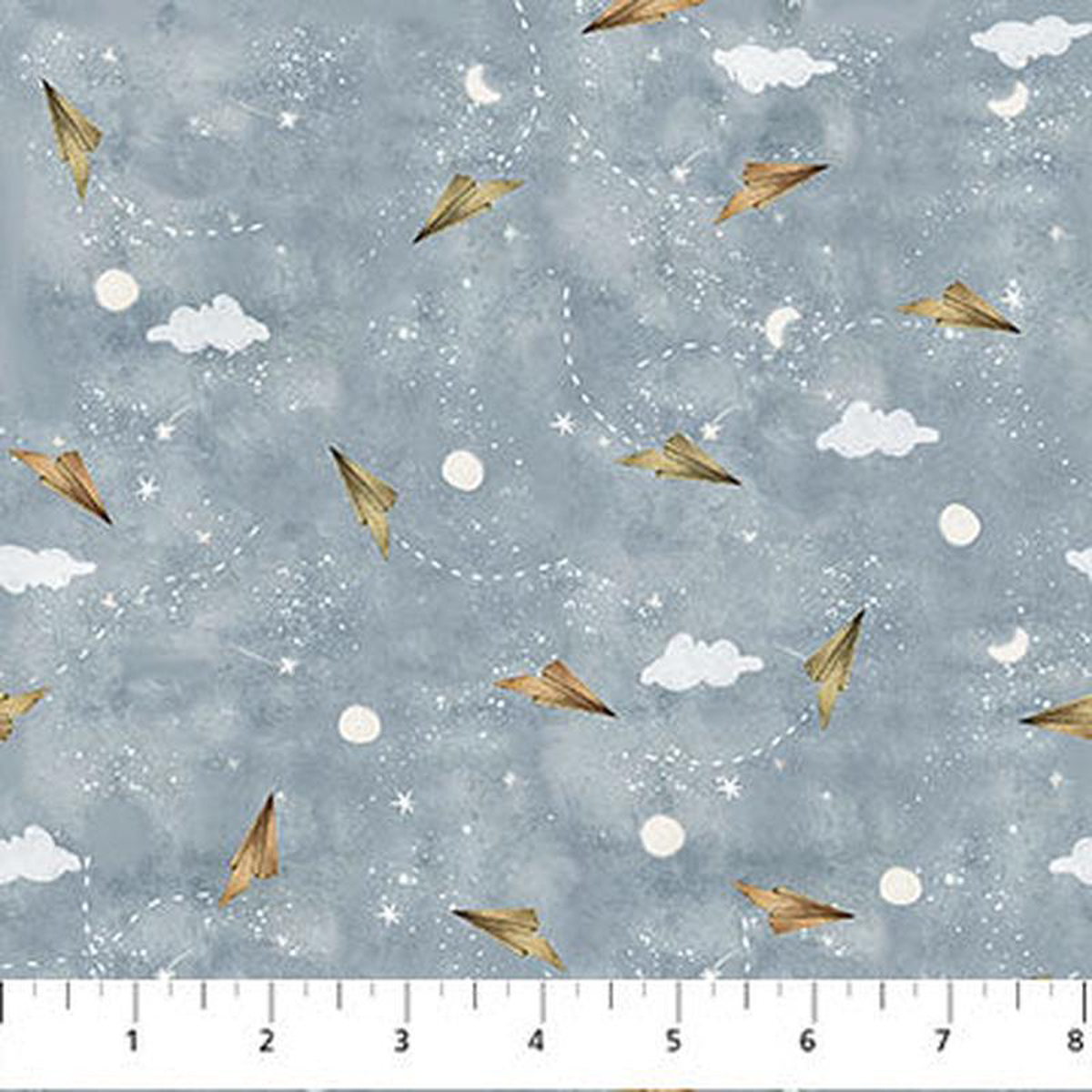 Great Journey Blue Paper Planes