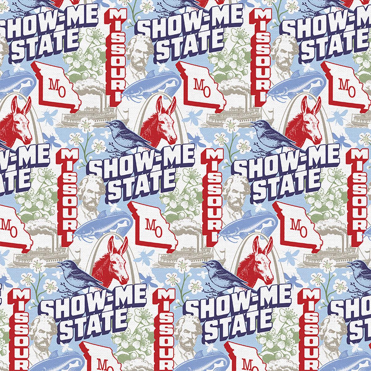 State Spirit - Missouri - Quilting Cotton - Wide